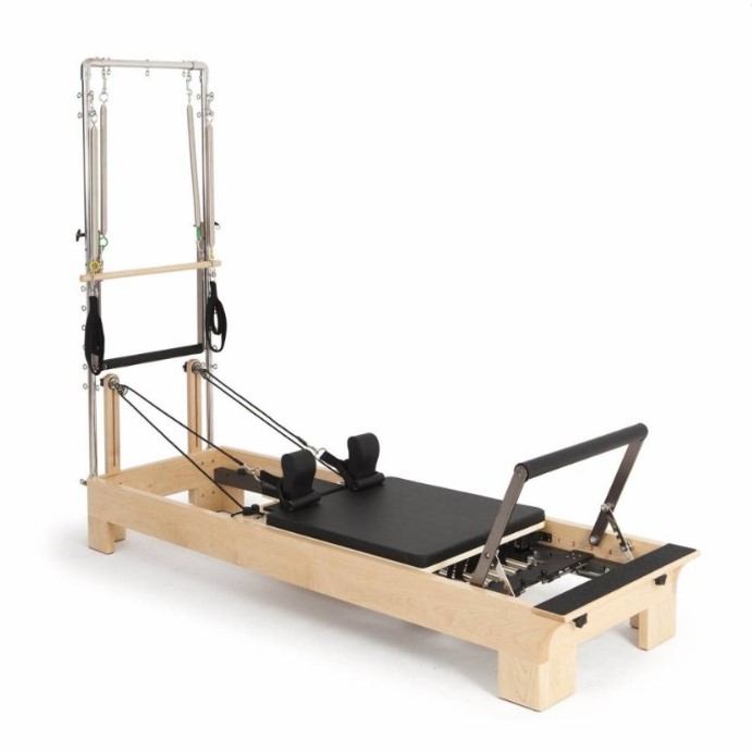 Pilates Wood Reformer With Tower